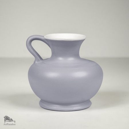 Ceramiczny biskwitowy wazon - Skaliste wybrzeże